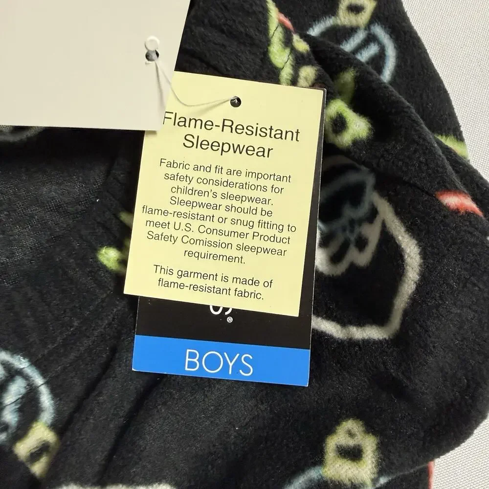 Cuddl Duds Fleece Sleep Lounge Pants Pajamas Boys Large (10/12) Christmas